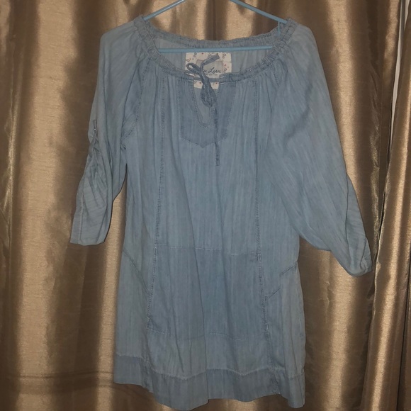 Denim dress - Picture 1 of 4